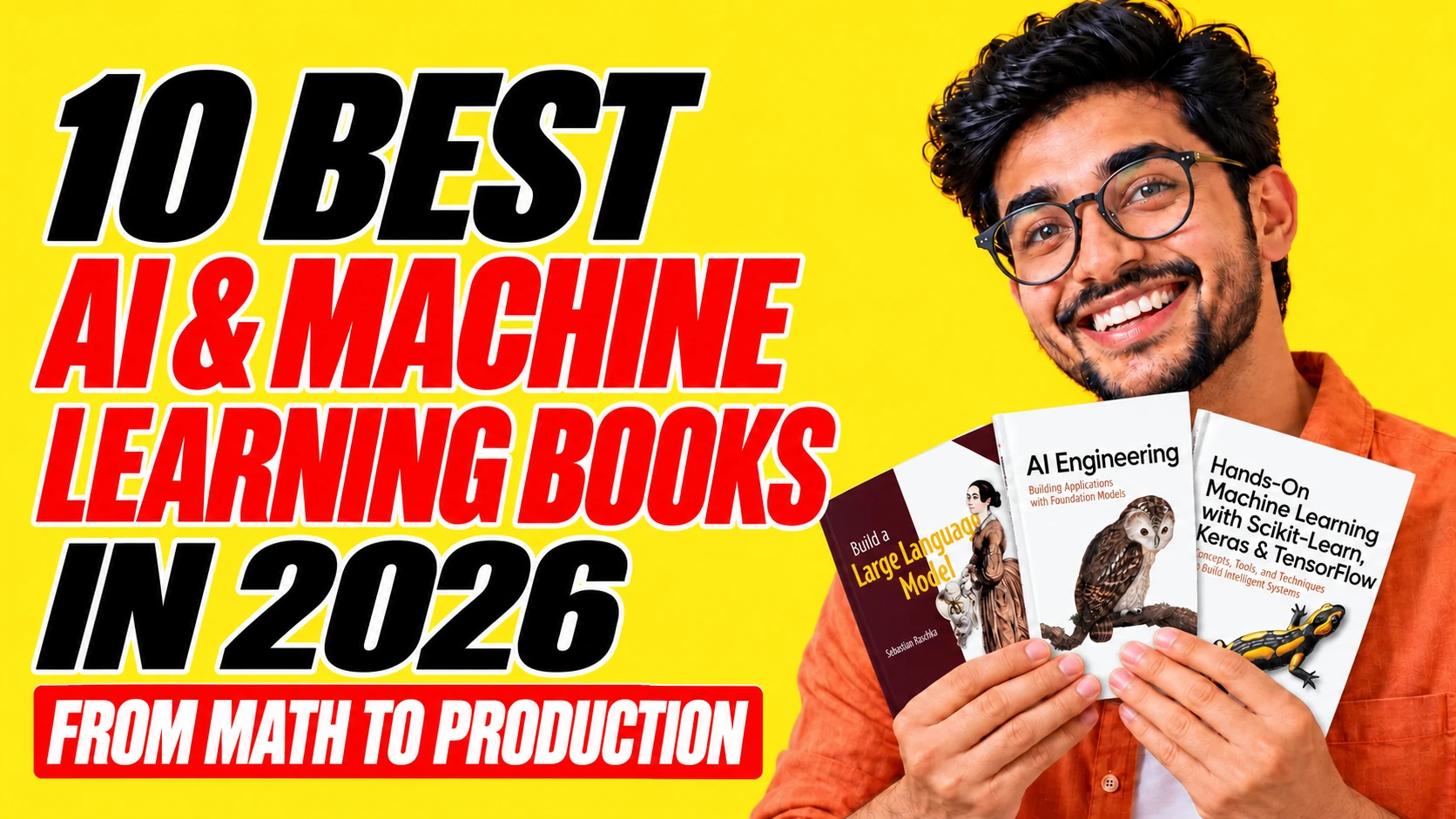10 Best AI and Machine Learning Books in 2026 (From Math to Production)