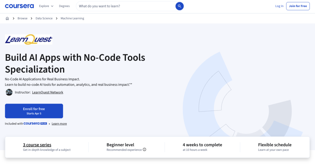 AI App Development (No-Code / Low-Code)
