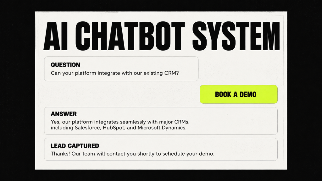 4. AI Chatbot Builder for Businesses