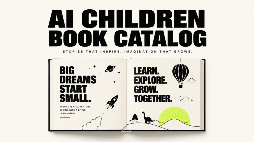 14. AI Generated Children Books on Amazon KDP