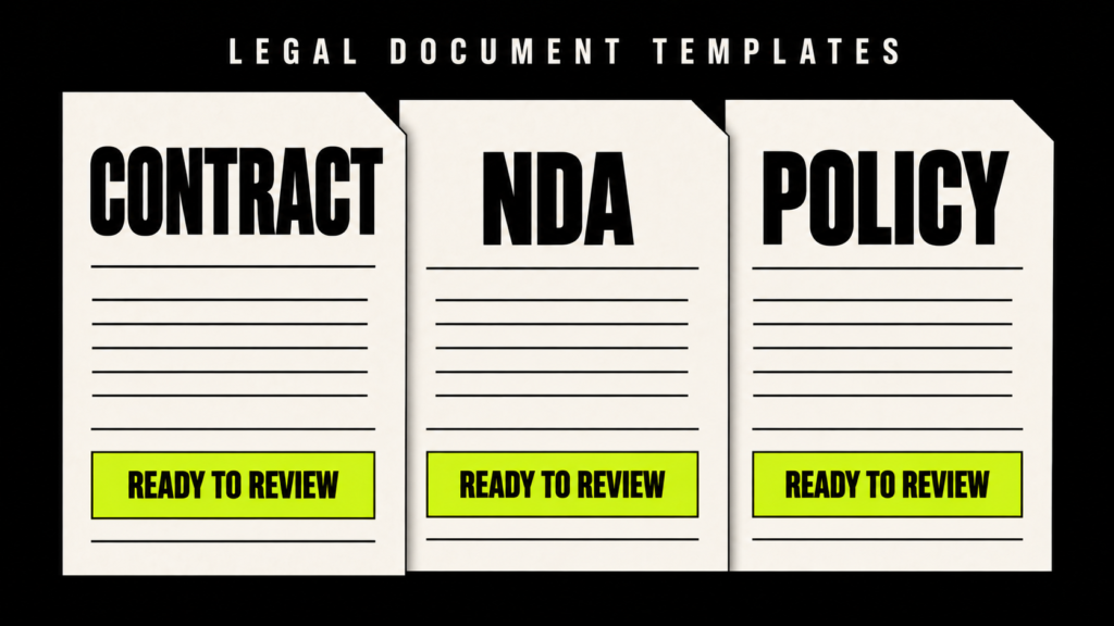 36. AI Powered Legal Document Service