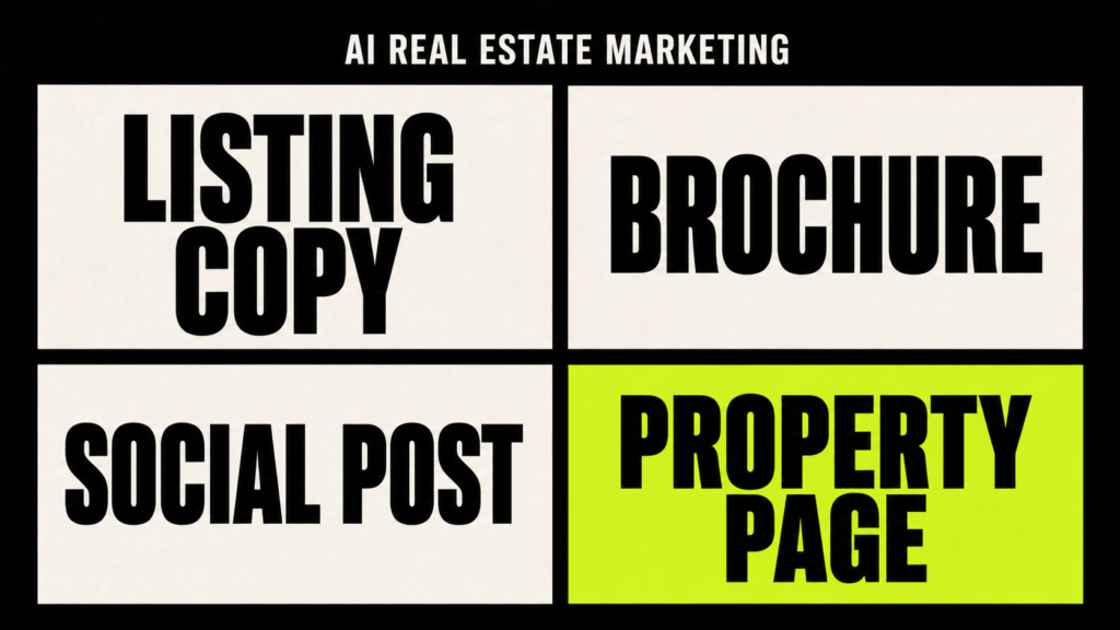 34. AI Powered Real Estate Marketing Service