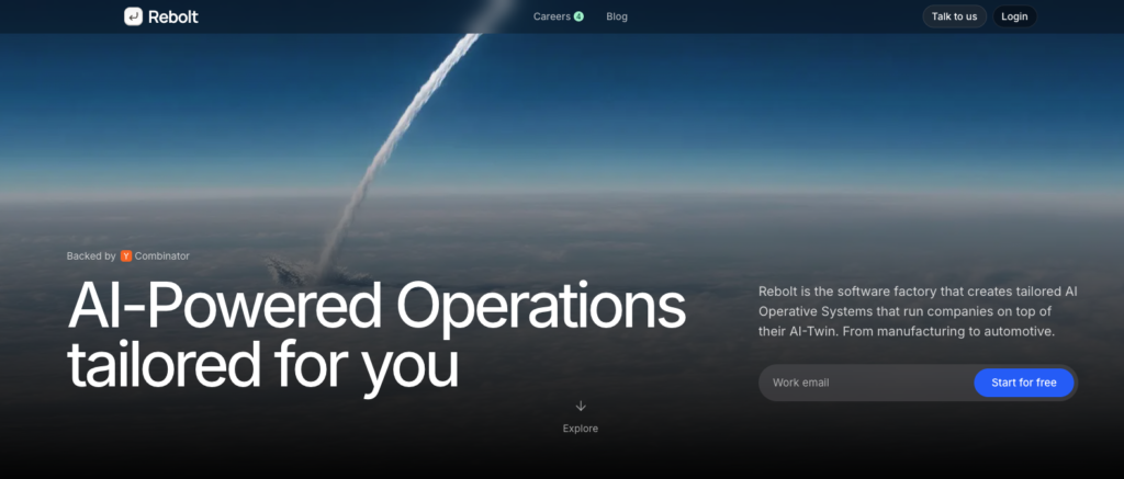 14. Rebolt.ai - Build Apps and Agents by Talking