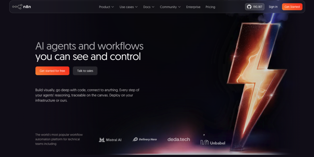 18. N8n.io - Build Powerful Automations Without Writing Code