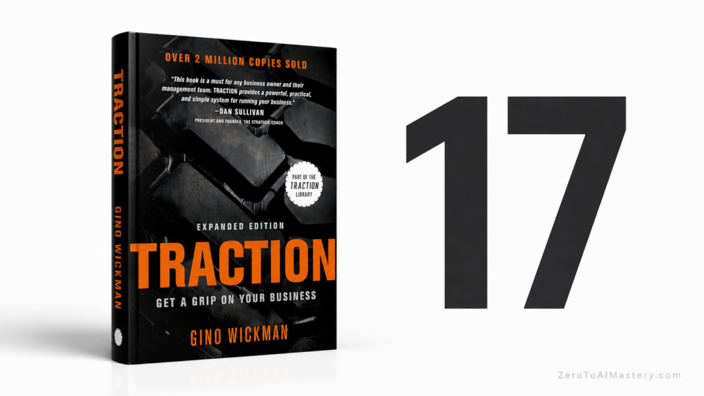 17. Traction, by Gabriel Weinberg and Justin Mares