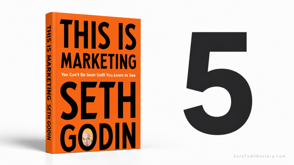 5. This Is Marketing, by Seth Godin