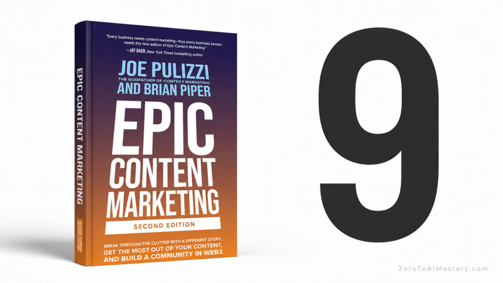 9. Epic Content Marketing, by Joe Pulizzi