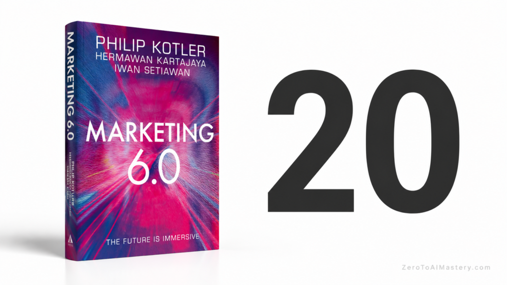 20. Marketing 6.0: The Future Is Immersive, by Philip Kotler, Hermawan Kartajaya, and Iwan Setiawan