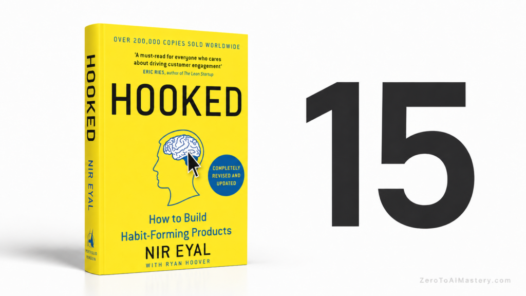 15. Hooked: How to Build Habit-Forming Products, by Nir Eyal