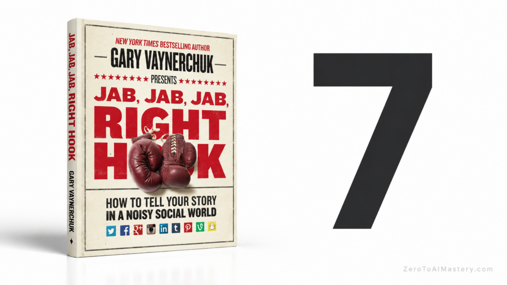 7. Jab, Jab, Jab, Right Hook, by Gary Vaynerchuk