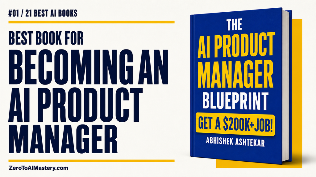 1. The AI Product Manager Blueprint: Best Book for Becoming an AI Product Manager