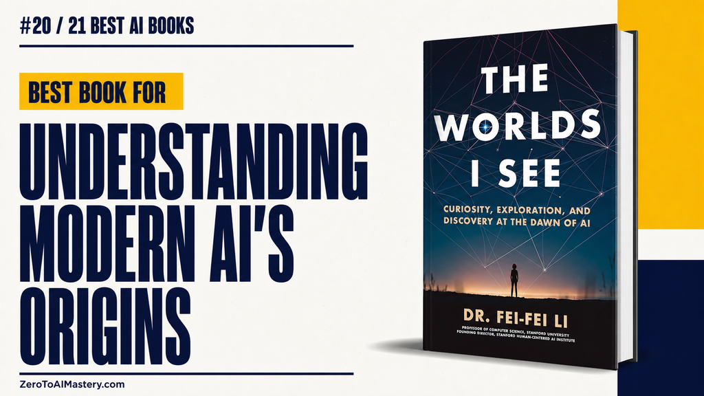 20. The Worlds I See by Fei-Fei Li: Best Book for Understanding Where Modern AI Came From