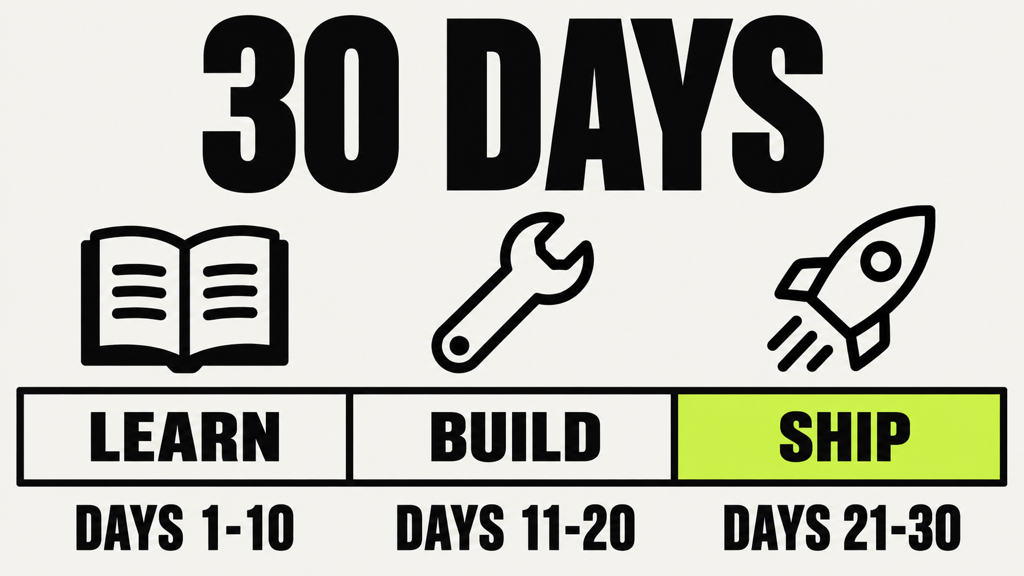 30-day harness engineering learning roadmap: learn, build, and ship