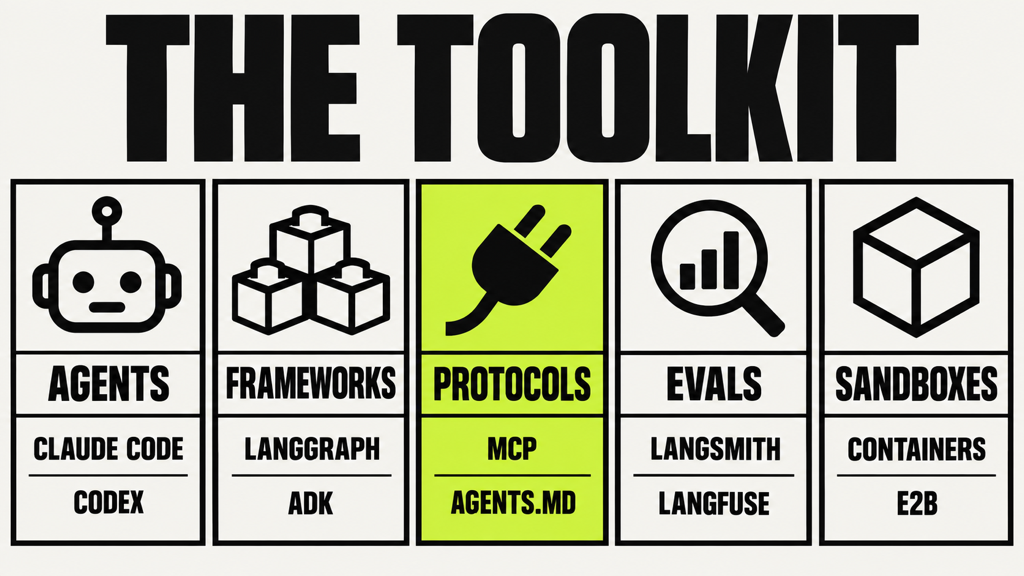 Harness engineering tools and frameworks in 2026: coding agents, LangGraph, MCP, evals, and sandboxes