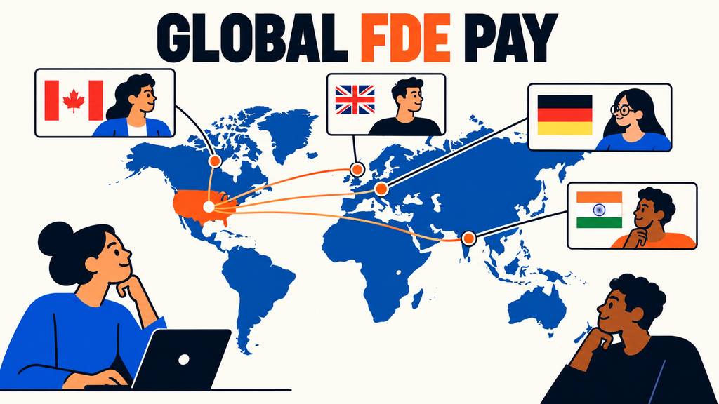 Global forward deployed engineer salary markets