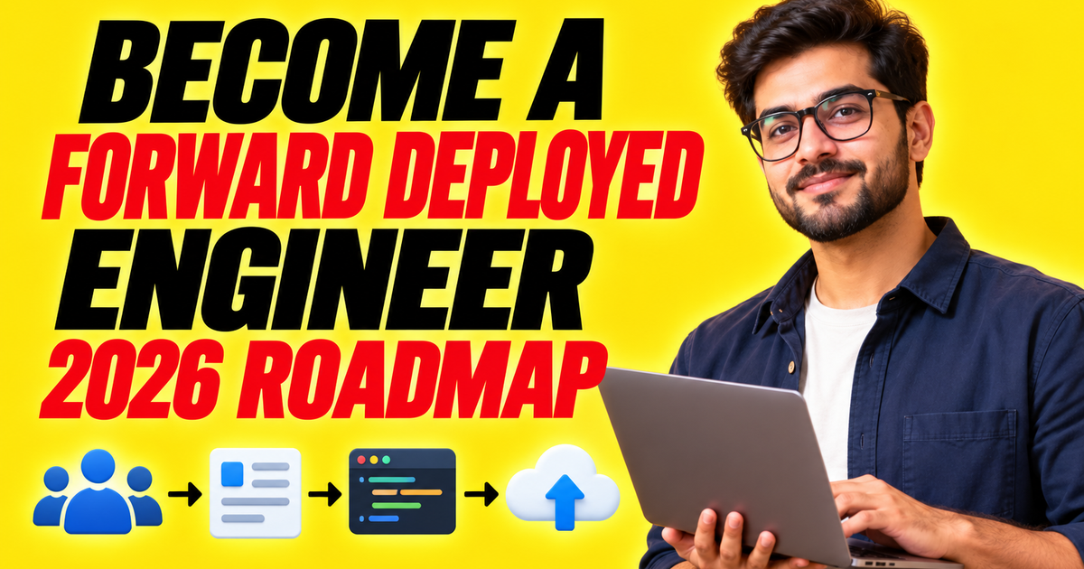 How to become a forward deployed engineer in 2026 complete roadmap