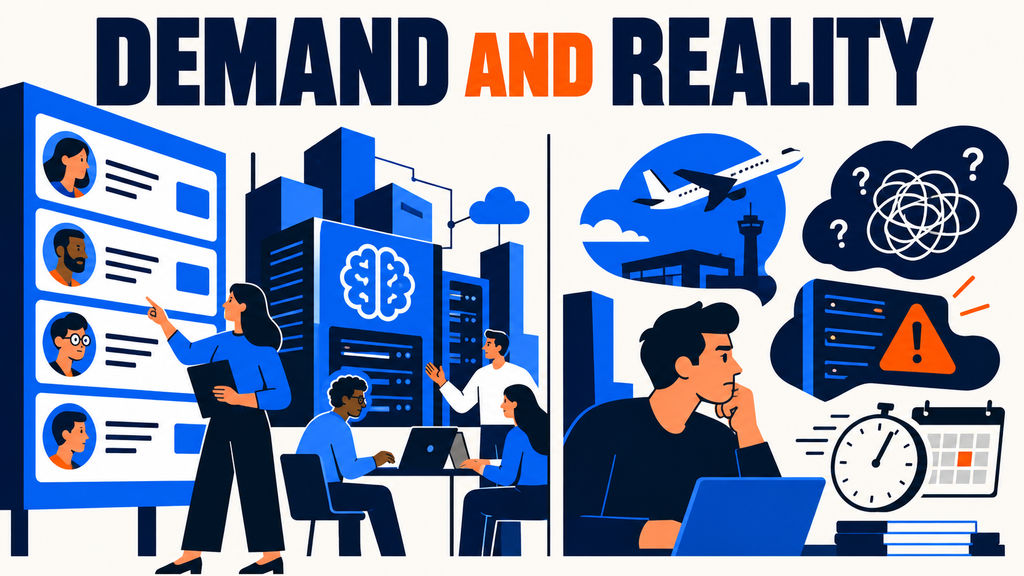 Forward deployed engineer demand balanced against travel ambiguity incidents and deadlines