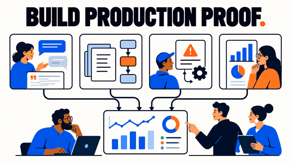 Four production shaped portfolio projects for forward deployed engineers